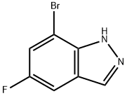 1100214-35-4 1H-Indazole, 7-broMo-5-fluoro-