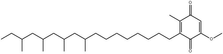 5-Methoxy-2-methyl-3-(9,11,13,15-tetramethylheptadecyl)cyclohexa-2,5-diene-1,4-dione 구조식 이미지