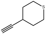 4-Ethynyltetrahydro-2H-thiopyran 구조식 이미지