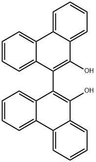 9,9-Biphenanthrene-10,10-diol Structure