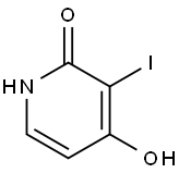 4-Hydroxy-3-iodo-2(1H)-pyridinone Structure