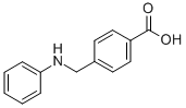 4-[(PHENYLAMINO)METHYL]-BENZOIC ACID 구조식 이미지