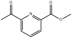 6-아세틸-피리딘-2-카르복실산메틸에스테르 구조식 이미지