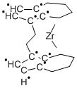 RAC-ETHYLENEBIS(4,5,6,7-TETRAHYDRO-1-INDENYL)DIMETHYLZIRCONIUM(IV) 구조식 이미지