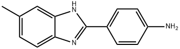 4-(5-METHYL-1H-BENZOIMIDAZOL-2-YL)-페닐아민 구조식 이미지