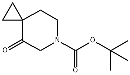 tert-butyl 4-oxo-6-azaspiro[2.5]octane-6-carboxylate Structure