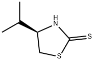 (R)-4-ISOPROPYLTHIAZOLIDINE-2-THIONE Structure