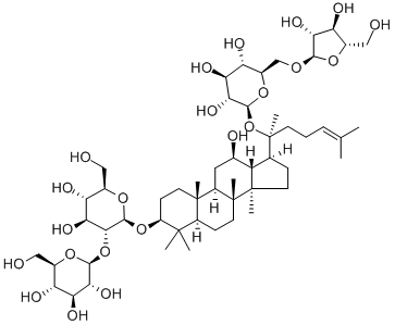 Ginsenoside Rc Structure