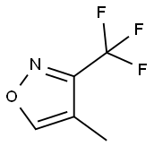 Isoxazole, 4-methyl-3-(trifluoromethyl)- (9CI) Structure