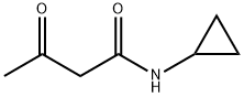 Butanamide, N-cyclopropyl-3-oxo- (9CI) Structure