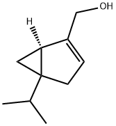 Bicyclo[3.1.0]hex-2-ene-2-methanol, 5-(1-methylethyl)-, (1R)- (9CI) Structure