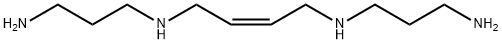 N,N'-BIS(3-AMINOPROPYL)-2-BUTENE-1,4-DIAMINE Structure