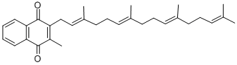 Vitamin K2 구조식 이미지