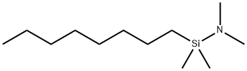 N-OCTYLDIMETHYL (DIMETHYLAMINO) SILANE 구조식 이미지