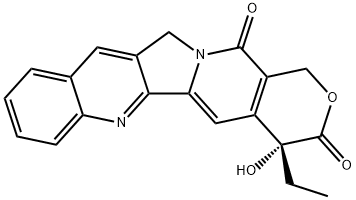 20R-Camptothecin Structure