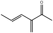 4-헥센-2-온,3-메틸렌-,(E)-(9CI) 구조식 이미지