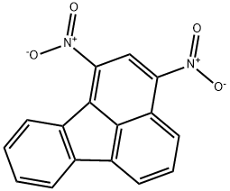 1,3-DINITROFLUORANTHENE Structure