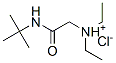 diethyl-(tert-butylcarbamoylmethyl)azanium chloride Structure