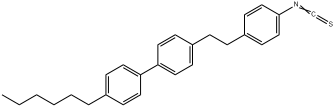 4-HEXYL-4'-[2-(4-ISOTHIOCYANATOPHENYL)ETHYL]-1,1'-BIPHENYL Structure