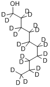 N-DECYL-D21알코올 구조식 이미지