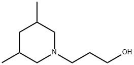 3-(3,5-DIMETHYLPIPERIDIN-1-YL)PROPAN-1-OL 구조식 이미지