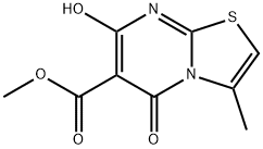 Methyl 7-hydroxy-3-methyl-5-oxo-5H-[1,3]thiazolo[3,2-a]pyrimidine-6-carboxylate Structure