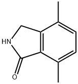 4,7-DIMETHYL-2,3-DIHYDRO-ISOINDOL-1-ONE Structure