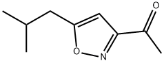 Ethanone, 1-[5-(2-methylpropyl)-3-isoxazolyl]- (9CI) Structure
