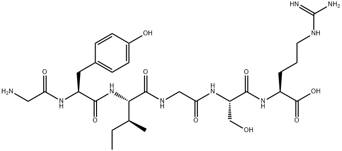 glycyl-tyrosyl-isoleucyl-glycyl-seryl-arginine Structure