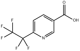 6-(pentafluoroethyl)pyridine-3-carboxylic acid Structure