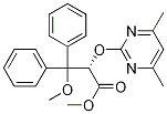 (S)-Methyl 2-(4,6-diMethylpyriMidin-2-yloxy)-3-Methoxy-3,3-diphenylpropanoate Structure