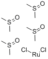 테트라키스(디메틸설폭사이드)디클로로루테늄(II) 구조식 이미지