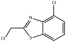 Benzothiazole, 4-chloro-2-(chloromethyl)- (9CI) Structure