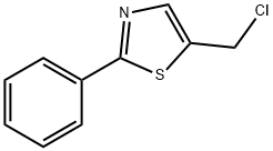 5-(chloromethyl)-2-phenyl-1,3-thiazole hydrochloride 구조식 이미지