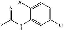 N-(2,5-Dibromo-phenyl)-thioacetamide 구조식 이미지