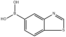 Boronicacid,B-5-benzothiazolyl- 구조식 이미지