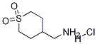 [(1-디옥소테트라히드로-1H-티오피란-2-일)메틸]a민염산염 구조식 이미지