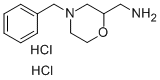 C-(4-PHENETHYL-MORPHOLIN-2-YL)-METHYLAMINE DIHYDROCHLORIDE Structure