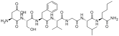 뉴로키닌A(4-10),Nle(10)- 구조식 이미지