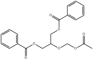 2-(Acetoxymethoxy)-1,3-propanediyl Dibenzoate Structure