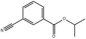 Isopropyl 3-cyanobenzoate Structure