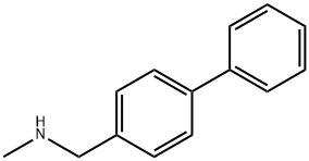 N-(1,1'-biphenyl-4-ylmethyl)-N-methylamine Structure