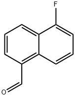 5-Fluoro-1-naphthaldehyde Structure