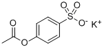 1-Phenol-4-sulfonic acid acetate potassium salt Structure