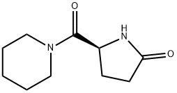 (S)-5-(piperidine-1-carbonyl)pyrrolidin-2-one Structure