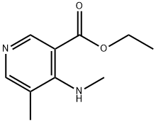 3-Pyridinecarboxylicacid,5-methyl-4-(methylamino)-,ethylester(9CI) Structure
