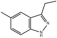 1H-Indazole,  3-ethyl-5-methyl- Structure