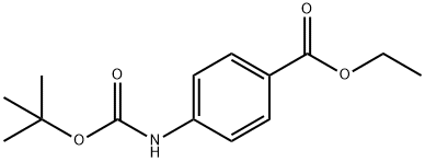 에틸4-(TERT-BUTOXYCARBONYLAMINO)벤조에이트 구조식 이미지