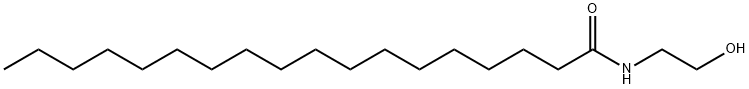 N-(2-히드록시에틸)옥타데칸아미드 구조식 이미지