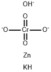 potassium hydroxyoctaoxodizincatedichromate(1-)  Structure